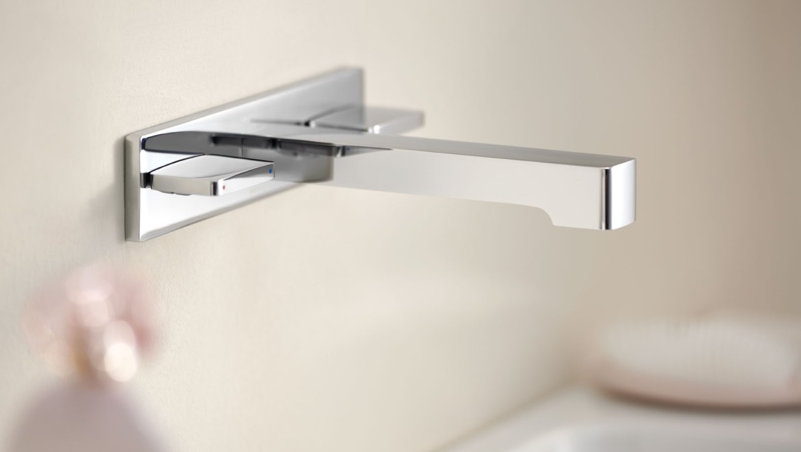 Geberit ONE washbasin tap, square