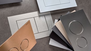 Actuator plates in the Sigma40 series (© Geberit)