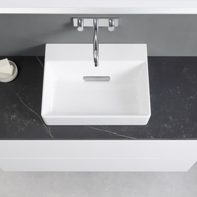 Washbasin and a cabinet from Geberit ONE Washbasin and a cabinet from Geberit ONE