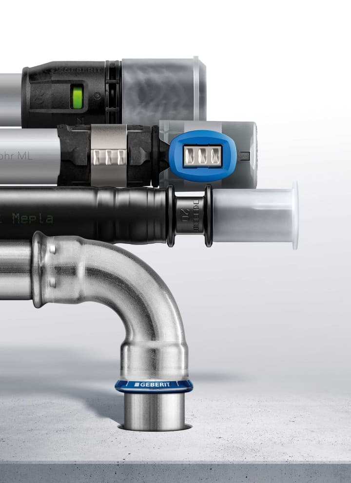 Hygienic protective caps for all possible Geberit Supply Systems Hygienic protective caps for all possible Geberit Supply Systems