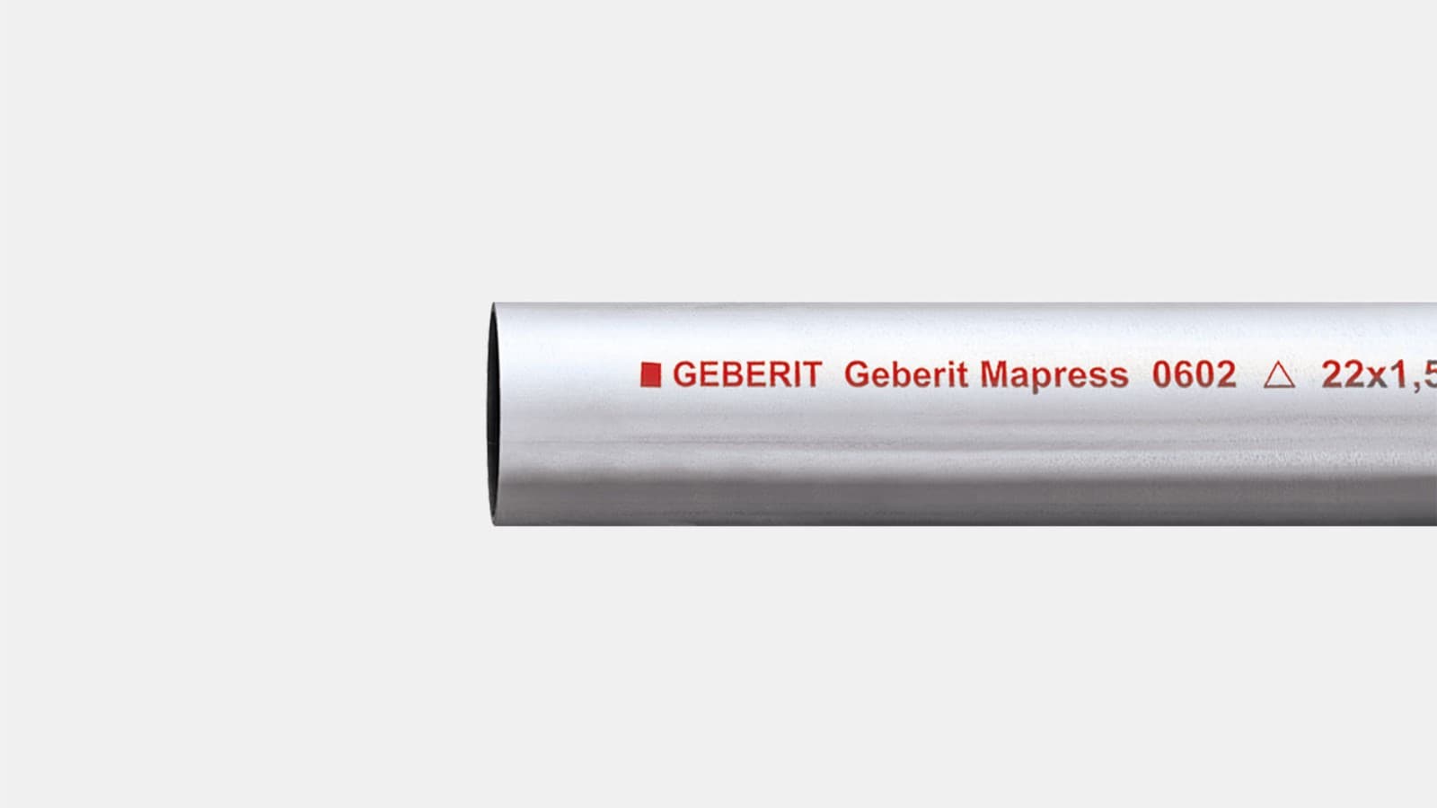 Geberit Mapress Carbon Steel system pipe, outside zinc-plated Geberit Mapress Carbon Steel system pipe, outside zinc-plated