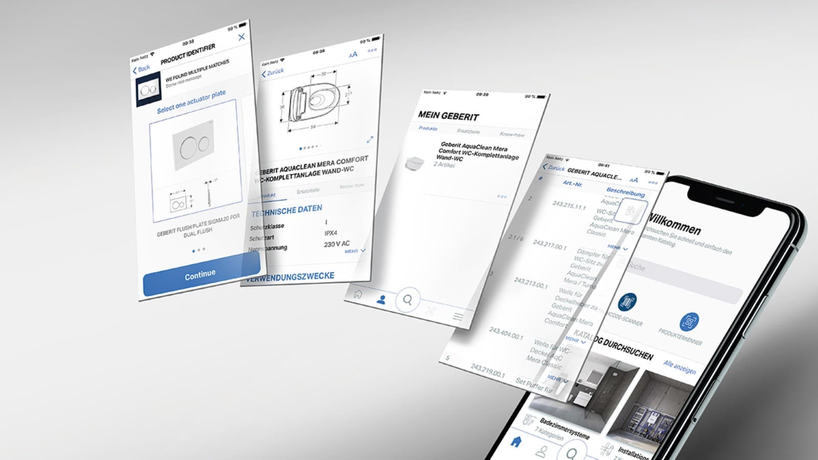 Geberit’s expertise is always just a tap away with the Geberit Pro app. Geberit’s expertise is always just a tap away with the Geberit Pro app.